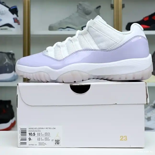 AIR VIOLET LOW Kimikick 11 PURE JORDAN 0807